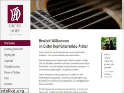 Sites similar to hopfgitarren.de