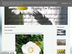 Sites similar to hopingforparadise.blogspot.com