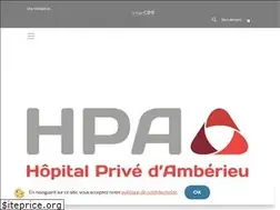 Sites similar to hopital-prive-amberieu.fr