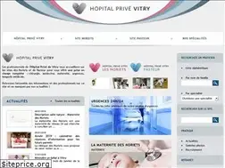 Sites similar to hopitalprivedevitry.fr