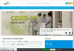 Sites similar to hopitalrivierachablais.ch