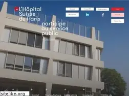 Sites similar to hopitalsuissedeparis.com