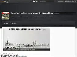 Sites similar to hopitauxmilitairesguerre1418.overblog.com