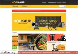 Sites similar to hopkaup.is