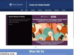 Sites similar to hopkinsglobalhealth.org