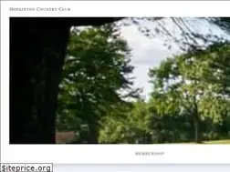 Sites similar to hopkintoncc.com