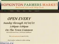 Sites similar to hopkintonfarmersmarket.com