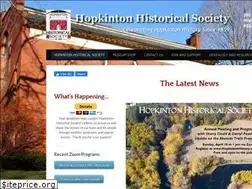 Sites similar to hopkintonhistory.org