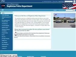 Sites similar to hopkintonpolice.org