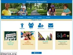 Sites similar to hopkintonrec.com