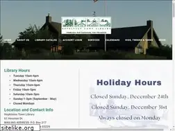 Sites similar to hopkintontownlibrary.org