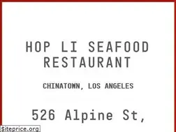 Sites similar to hoplichinatown.com