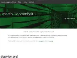 Sites similar to hoppenheit.info