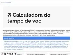 Sites similar to hora-do-voo.pt