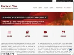 Sites similar to horaciocao.com.ar