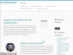 Sites similar to horadeinvertir.com