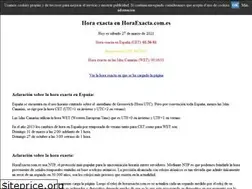 Sites similar to horaexacta.com.es