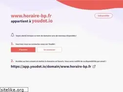 Sites similar to horaire-bp.fr