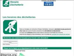 Sites similar to horaire-dechetterie.fr