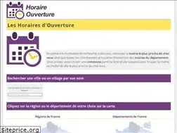 Sites similar to horaire-ouverture.fr