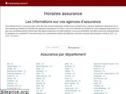 Sites similar to horaireassurance.fr