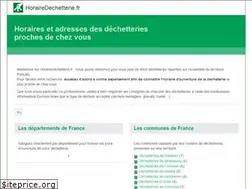 Sites similar to horairedechetterie.fr