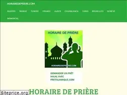 Sites similar to horairedepriere.com