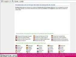 Sites similar to horaires-avion.com