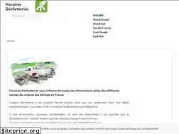 Sites similar to horaires-dechetteries.fr
