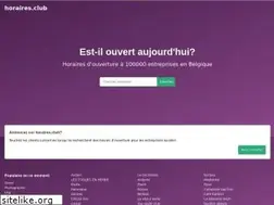 Sites similar to horaires.club