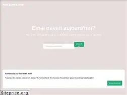 Sites similar to horaires.me