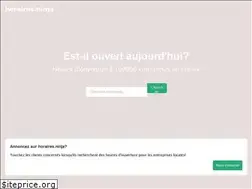 Sites similar to horaires.ninja