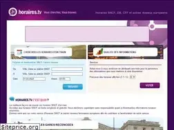 Sites similar to horaires.tv