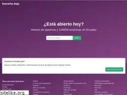 Sites similar to horario.top