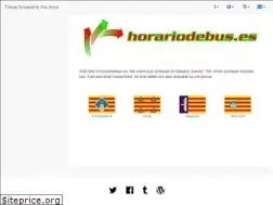 Sites similar to horariodebus.es