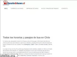 Sites similar to horariodebuses.cl