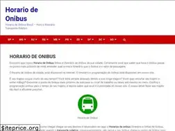 Sites similar to horariodeonibus.net