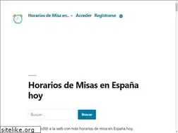 Sites similar to horariomisa.es