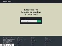 Sites similar to horarios.com.ve
