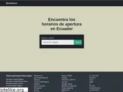 Sites similar to horarios.ec
