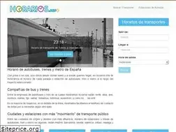 Sites similar to horarios.info