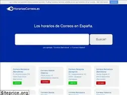 Sites similar to horarioscorreos.es