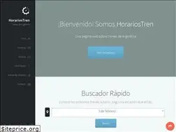 Sites similar to horariostren.com.ar