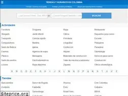 Sites similar to horariosytiendas.com.co