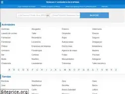 Sites similar to horariosytiendas.es
