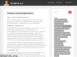 Sites similar to hordijk-meno.org