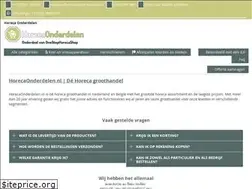 Sites similar to horecaonderdelen.nl