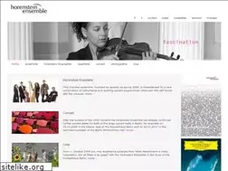 Sites similar to horensteinensemble.de