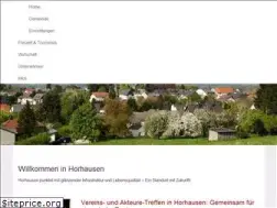 Sites similar to horhausen.de