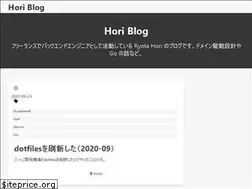 Sites similar to hori-ryota.com